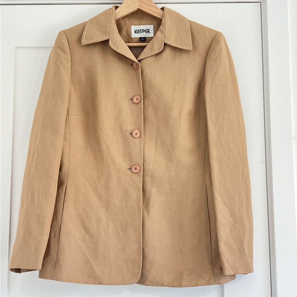 Kasper Women's Tan Jacket